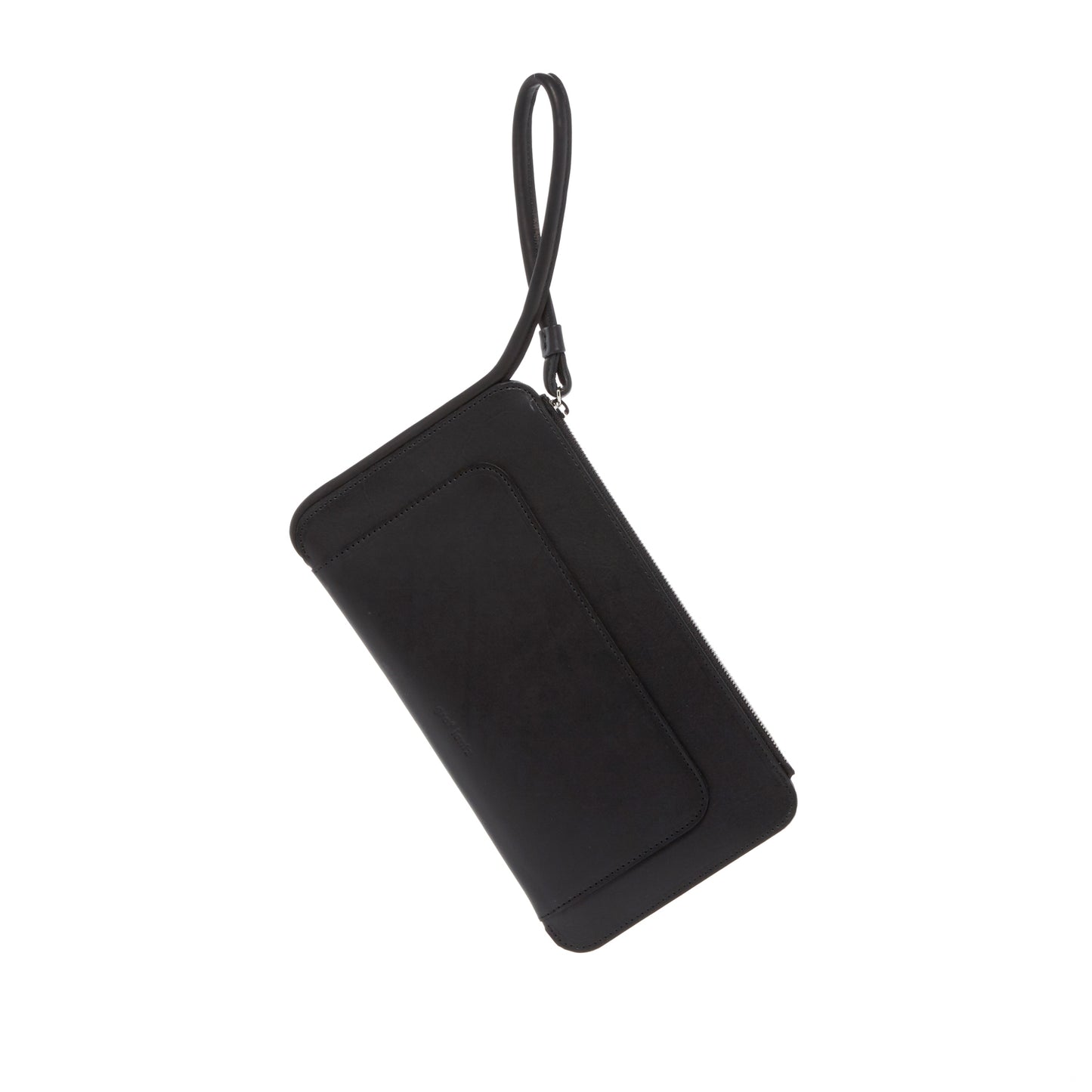 Anna Clutch Black Leather