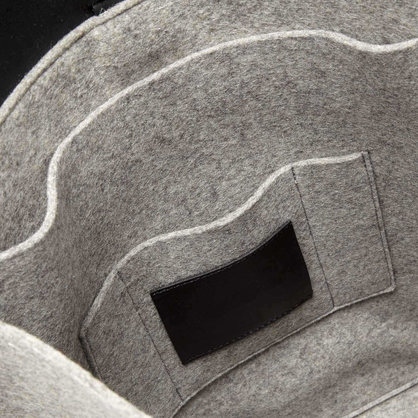 Ashley Backpack Felt Gray / Black Leather