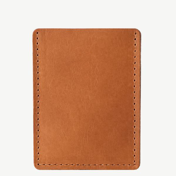 Card Wallet Tan Leather