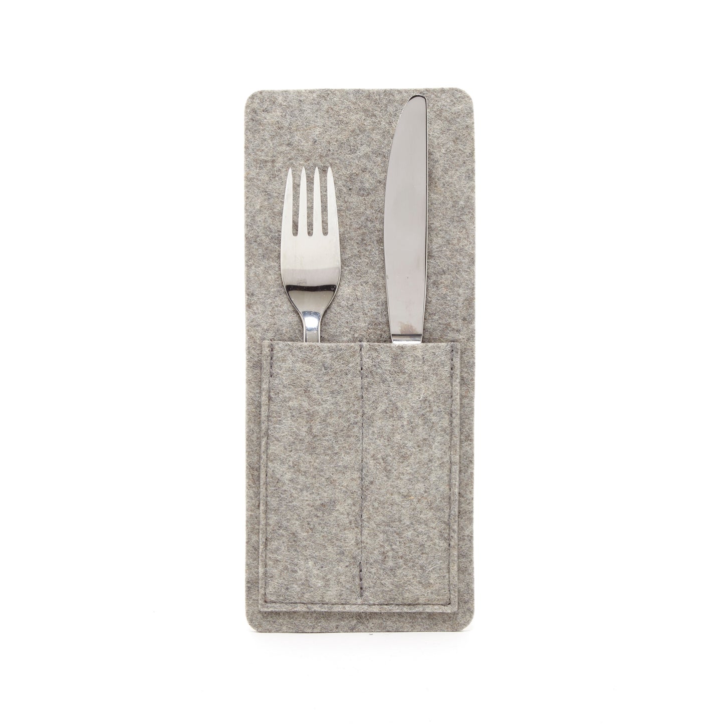 Cutlery Pocket Silverware Gray