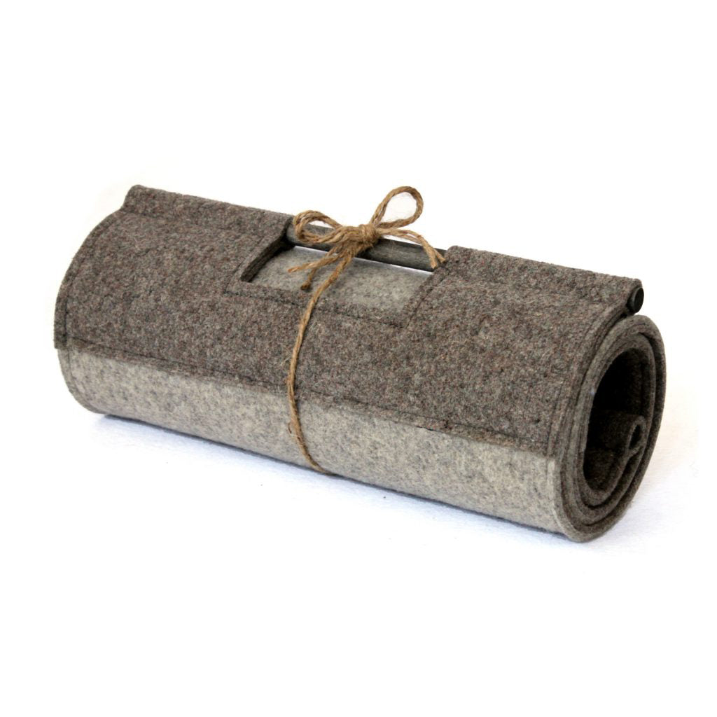 Log Carrier Gray Felt