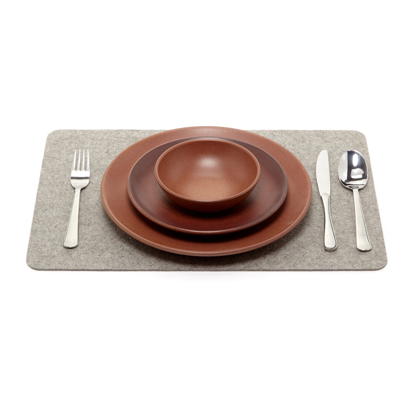 Placemat Gray Felt