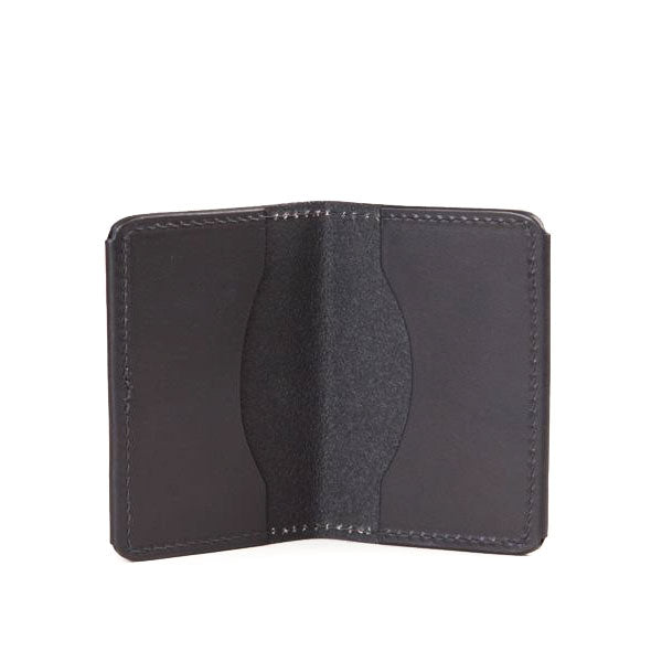 Minimal Wallet Black Leather