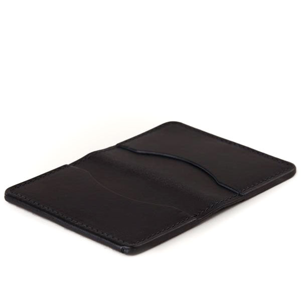Minimal Wallet Black Leather