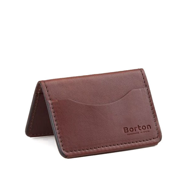 Minimal Wallet Cognac Leather