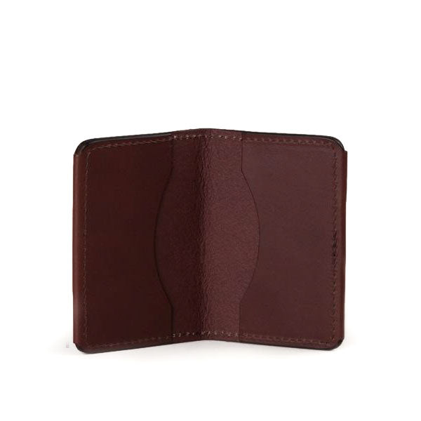 Minimal Wallet Cognac Leather