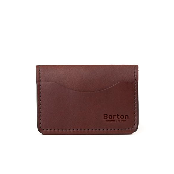 Minimal Wallet Cognac Leather