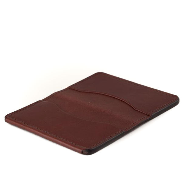 Minimal Wallet Cognac Leather