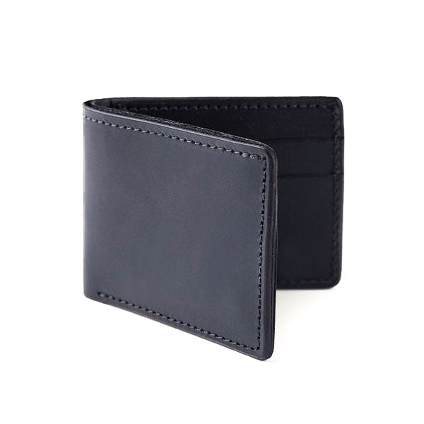 Bifold Wallet Black Leather
