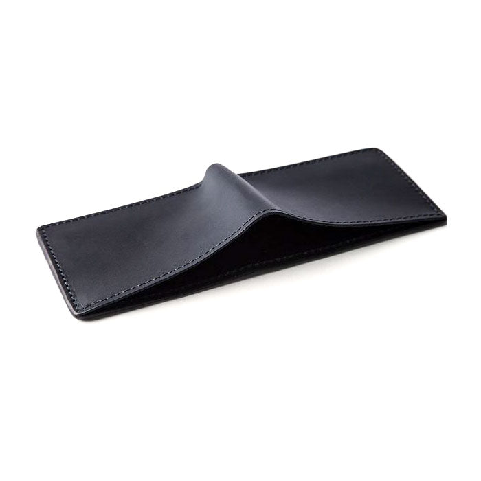 Bifold Wallet Black Leather