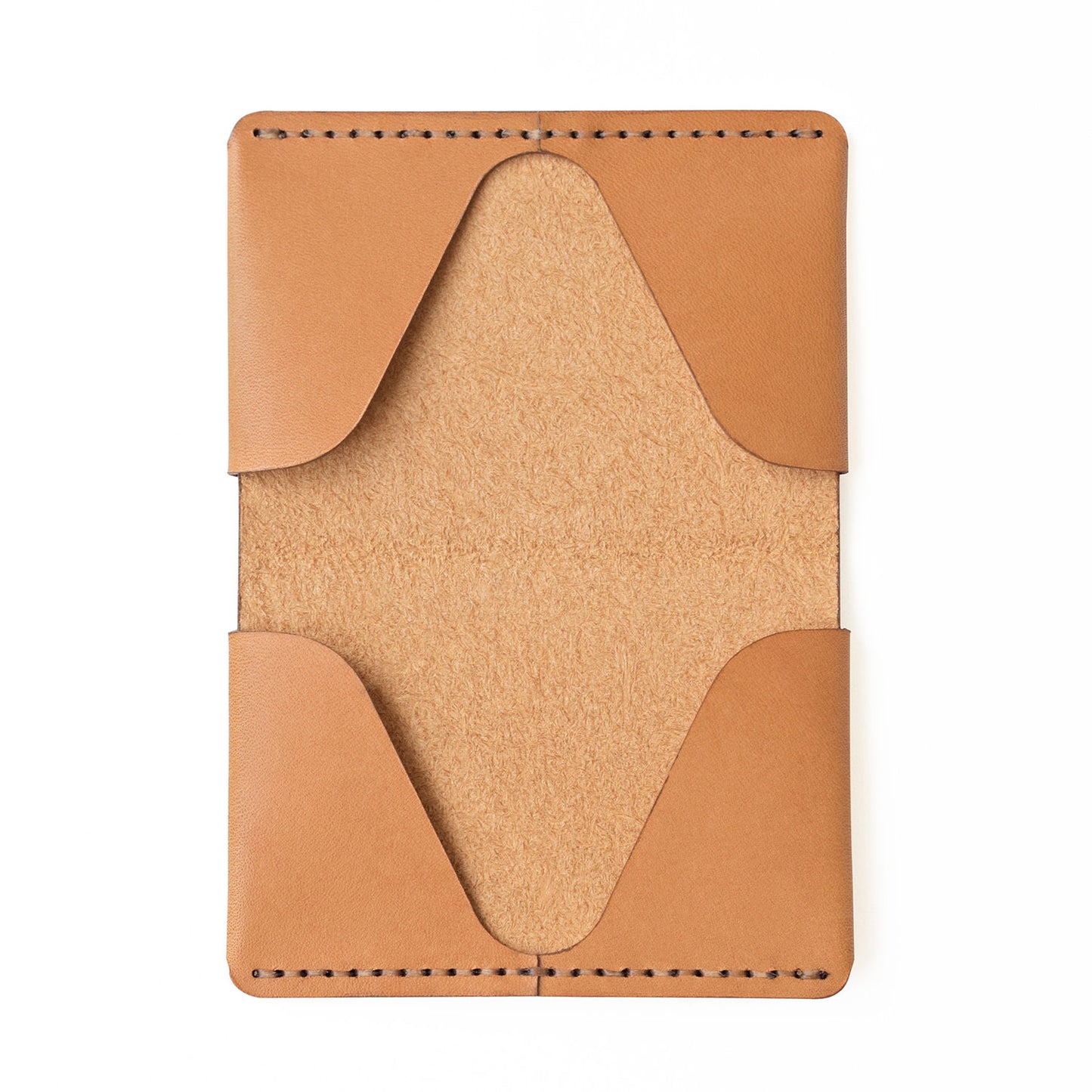 Edge Four Wallet Tan Leather