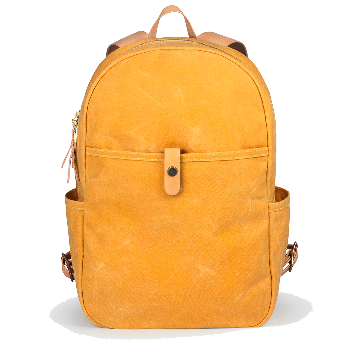 Yellow Waxed Canvas & Natural Leather – Borton Co