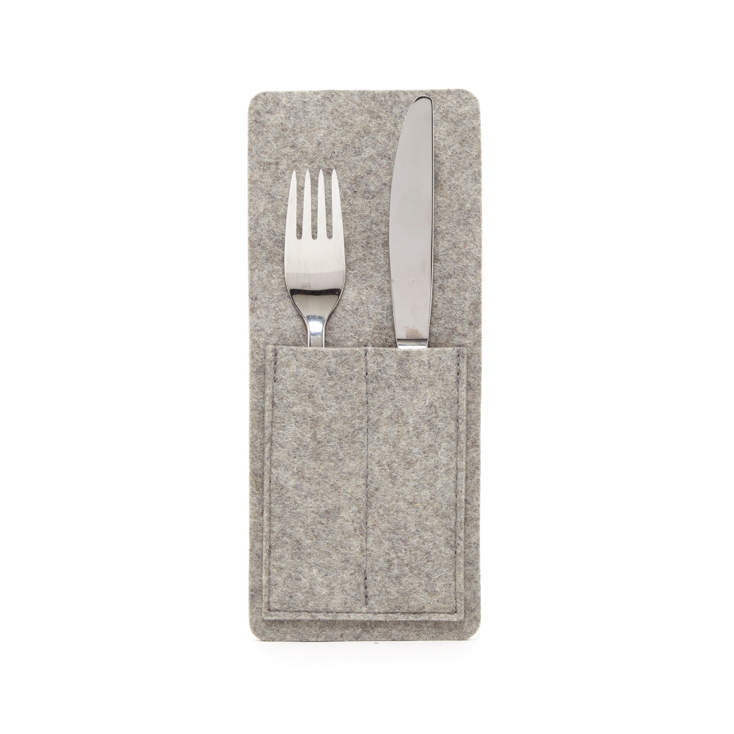 Cutlery Pocket Silverware Gray