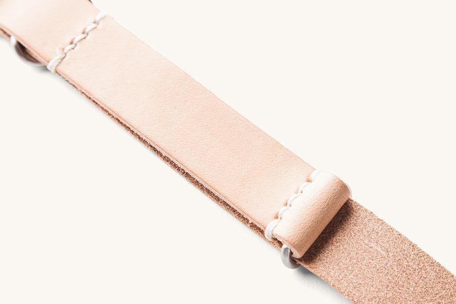Nato Watch Strap Natural Leather