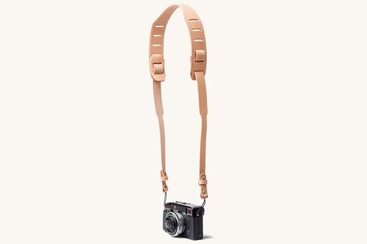  SLR Camera Strap Natural Leather