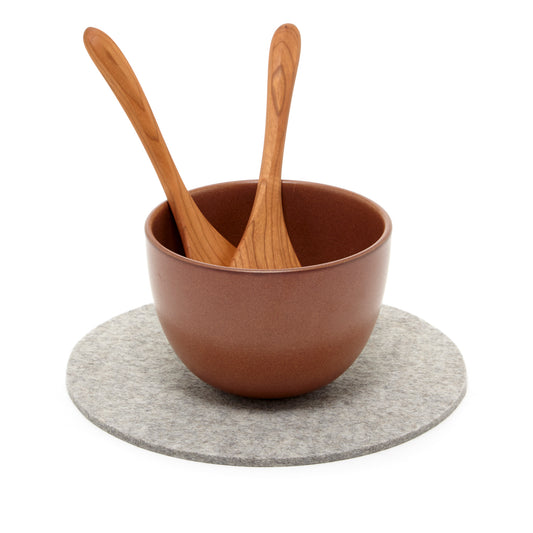 Trivet Round 10" Gray