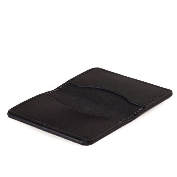 Minimal Wallet Black Leather