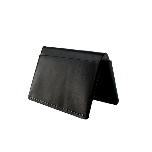 Edge Four Wallet Black Leather