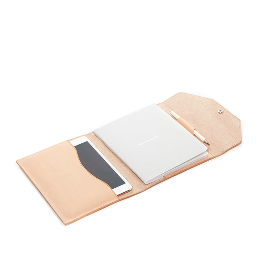 Writing Kit Cover Natural Leather