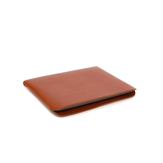 iPad Pro & iPad Mini Single Piece Sleeve Tan Leather